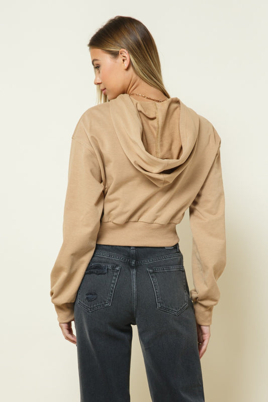 Nicholle Latte Hoodie