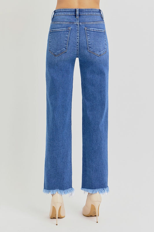 Brooke Ankle Straight Jeans