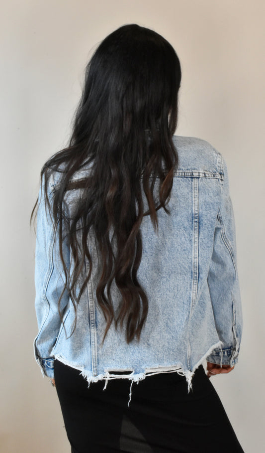 Hallie Over Size Denim Jacket