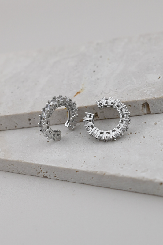 Silver Ear Cuff (Set of 2)