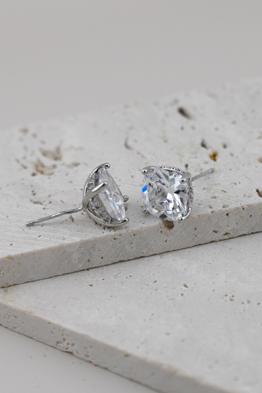 Cushion Stud Earrings