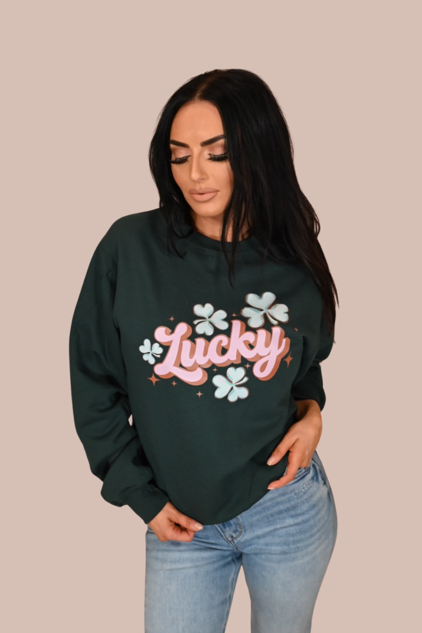 Retro Lucky Sweatshirt