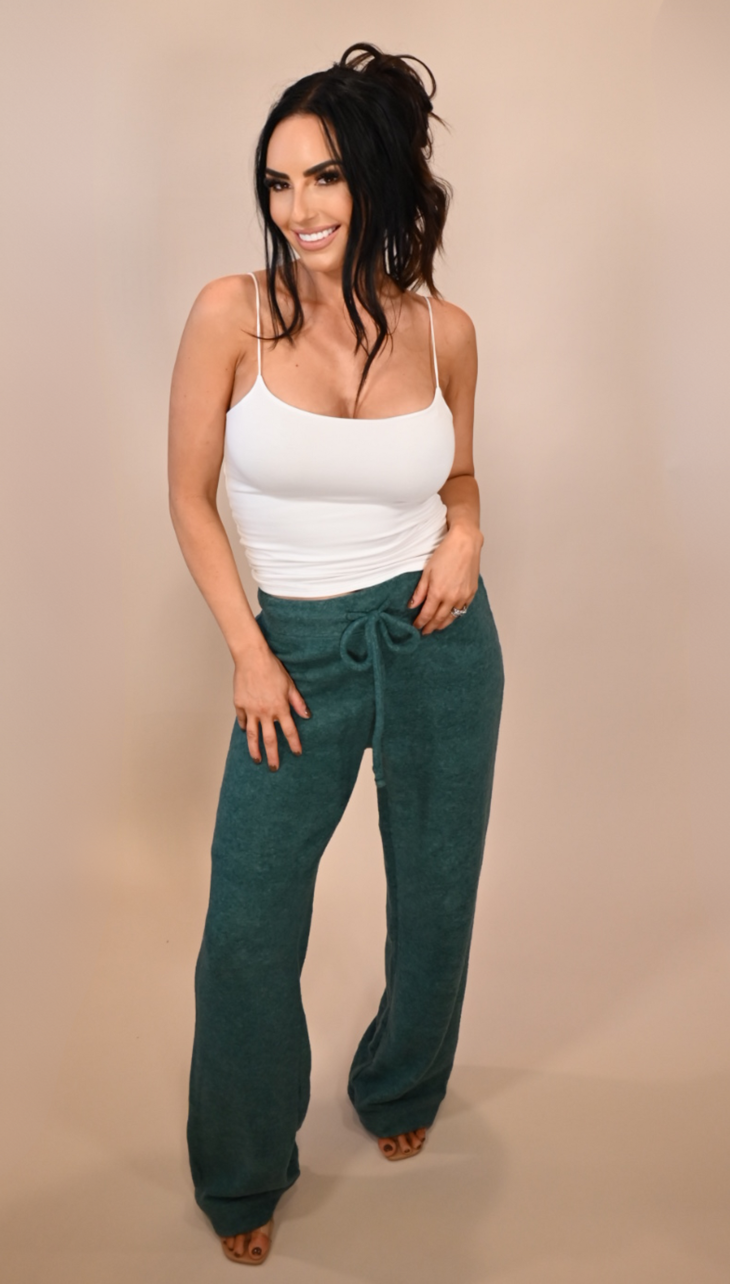 Green Lounge Pants