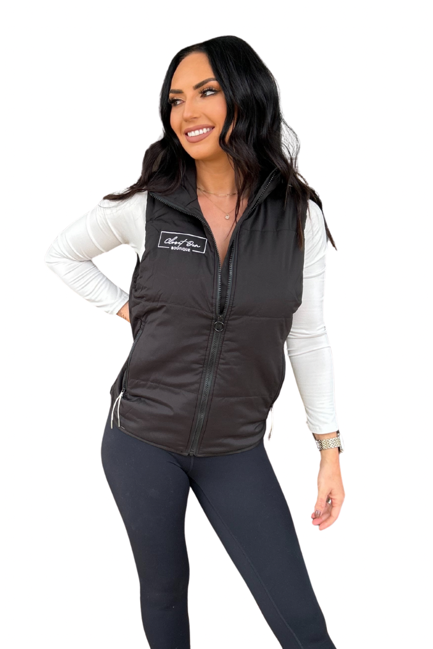 Closet Den Logo Puffer Vest