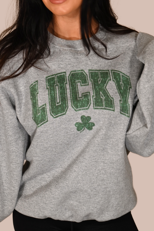 Lucky Graphic Sweatshirt