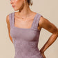 Dusty Lavender Floral Seamless Tank