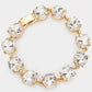 Rhinestone Link Bracelet
