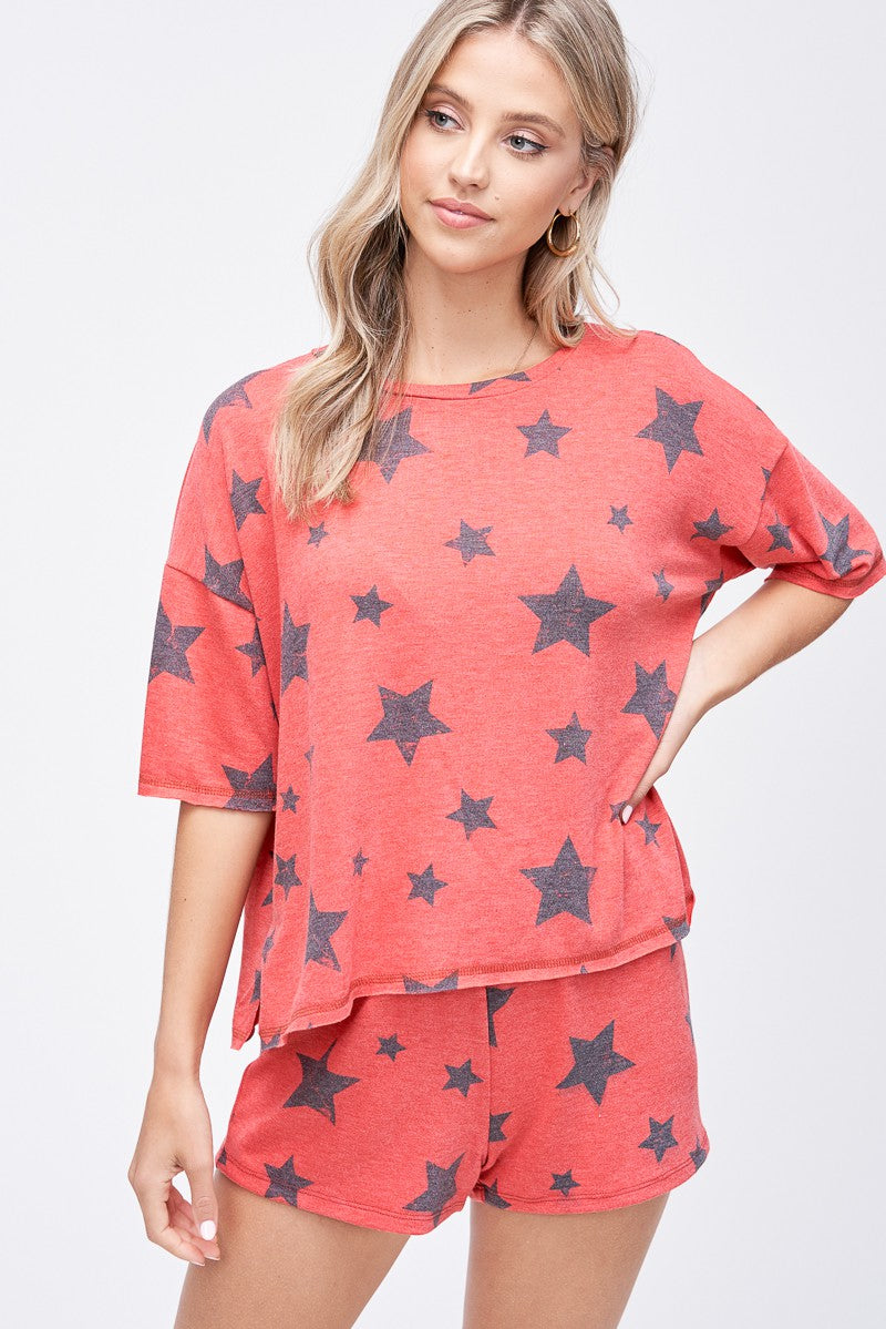 Star Lounge Set (Red)