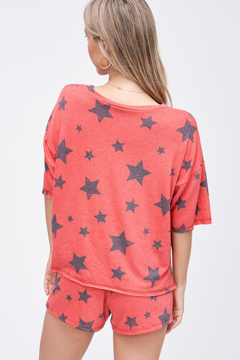 Star Lounge Set (Red)