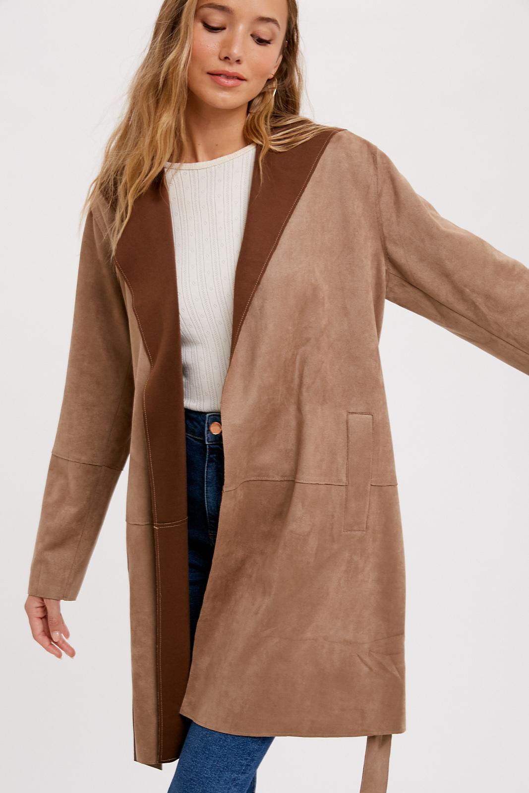 Melissa Mocha Hooded Jacket