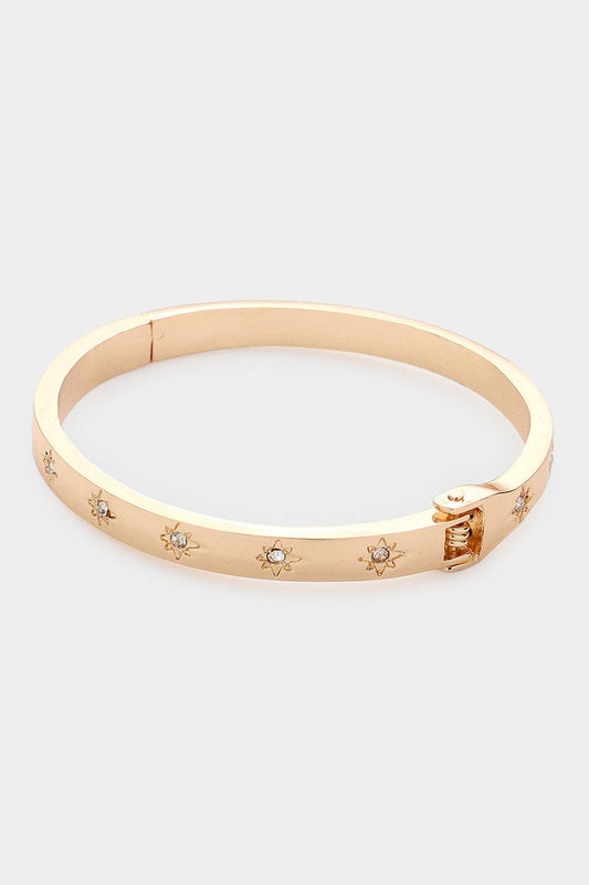 Rhinestone Star Bangle