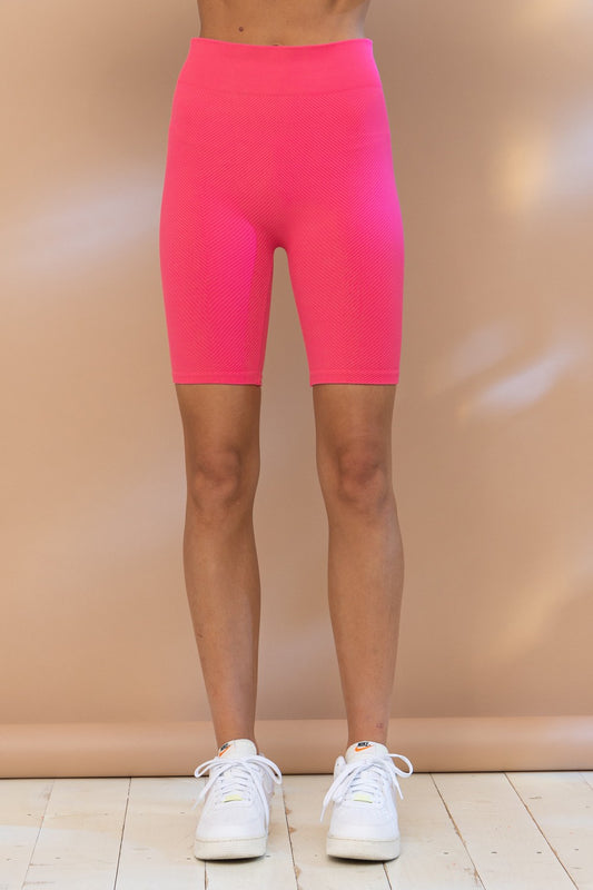 Alis Hot Pink Bike Shorts