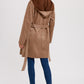 Melissa Mocha Hooded Jacket