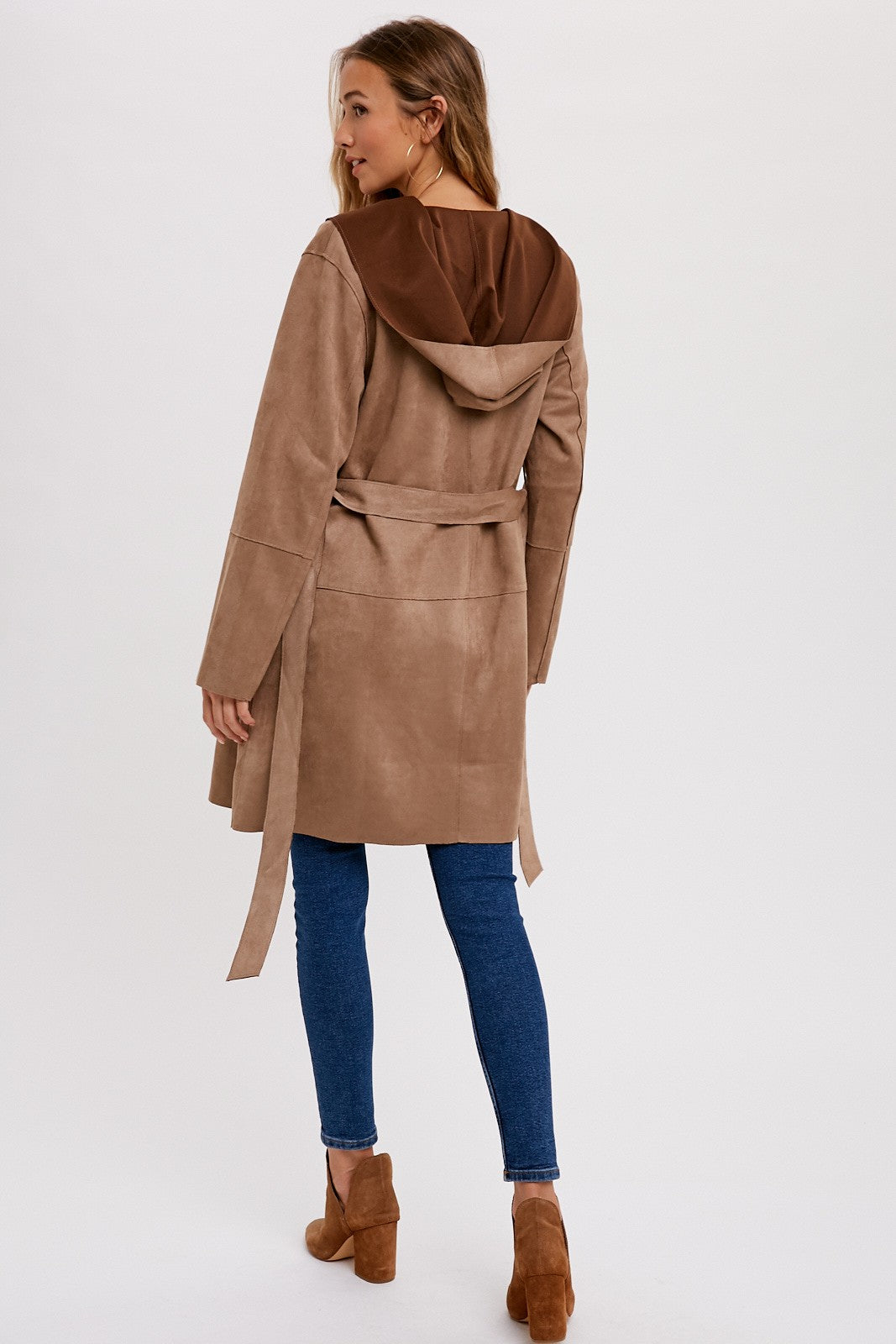 Melissa Mocha Hooded Jacket