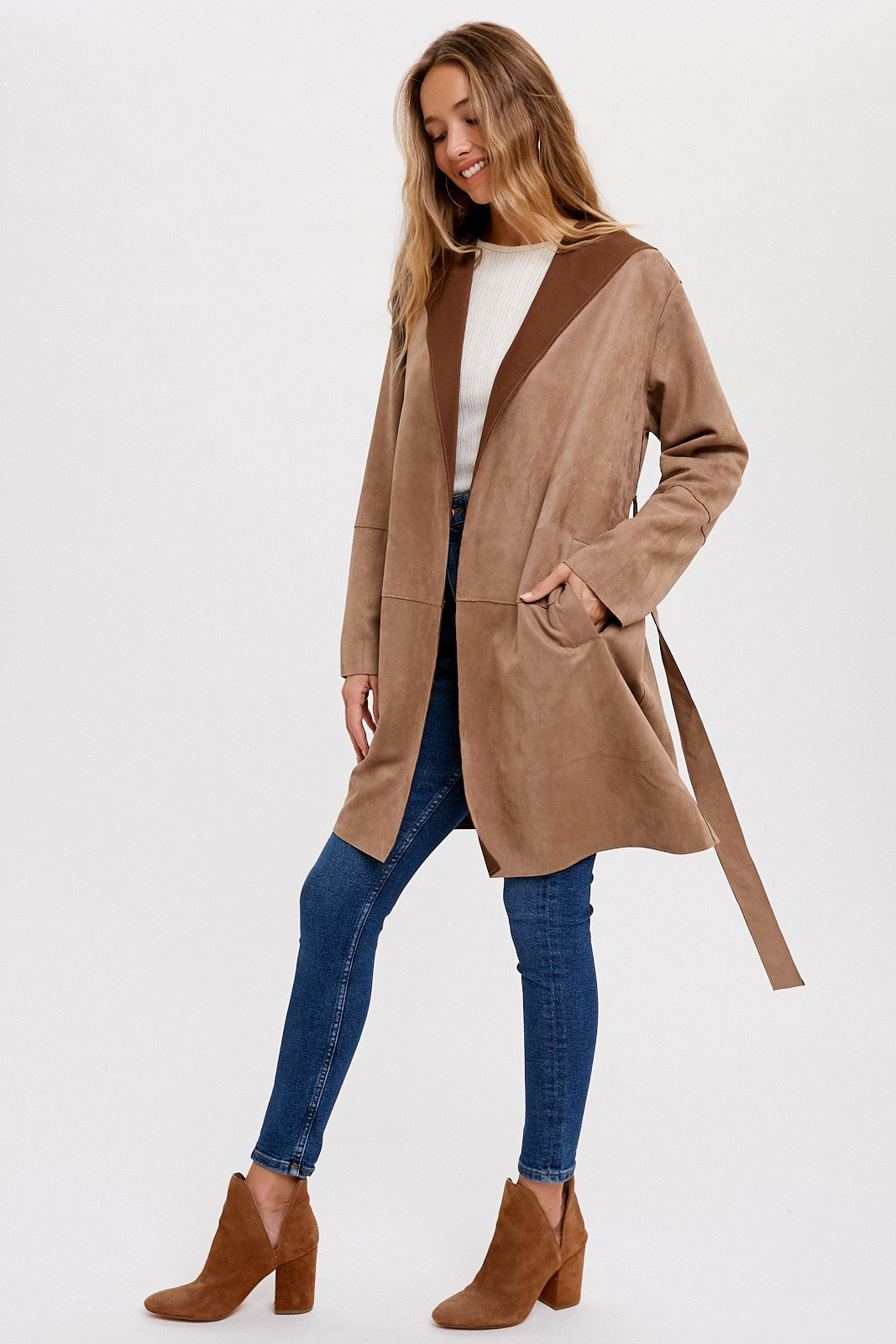 Melissa Mocha Hooded Jacket