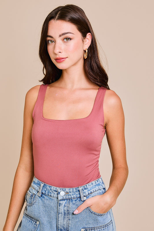 Dusty Rose Bodysuit