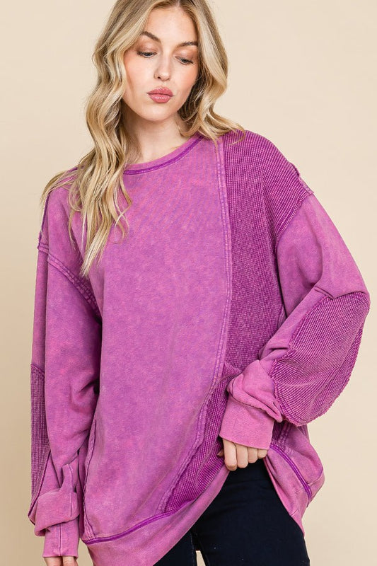 Gina Sweatshirt (Purple)