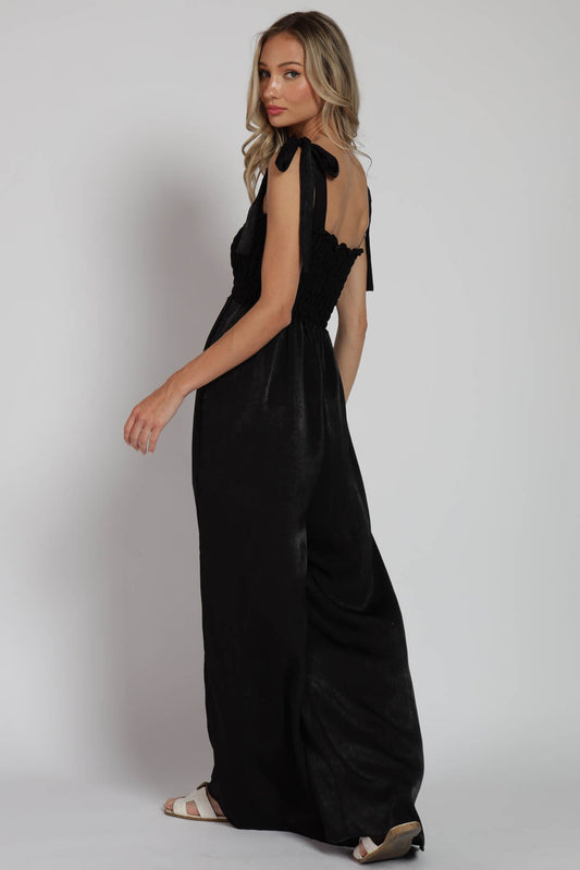 Talia Black Jumpsuit