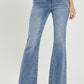 Micah Vintage Frayed Hem Flare Jeans