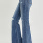 Kourtney Distressed Knee Flare Jeans