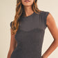 Charcoal Sweetheart Mini Dress