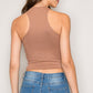 Tan Soft Double Layer Tank