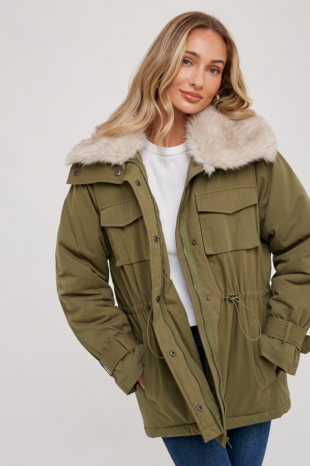 Army Green Parka