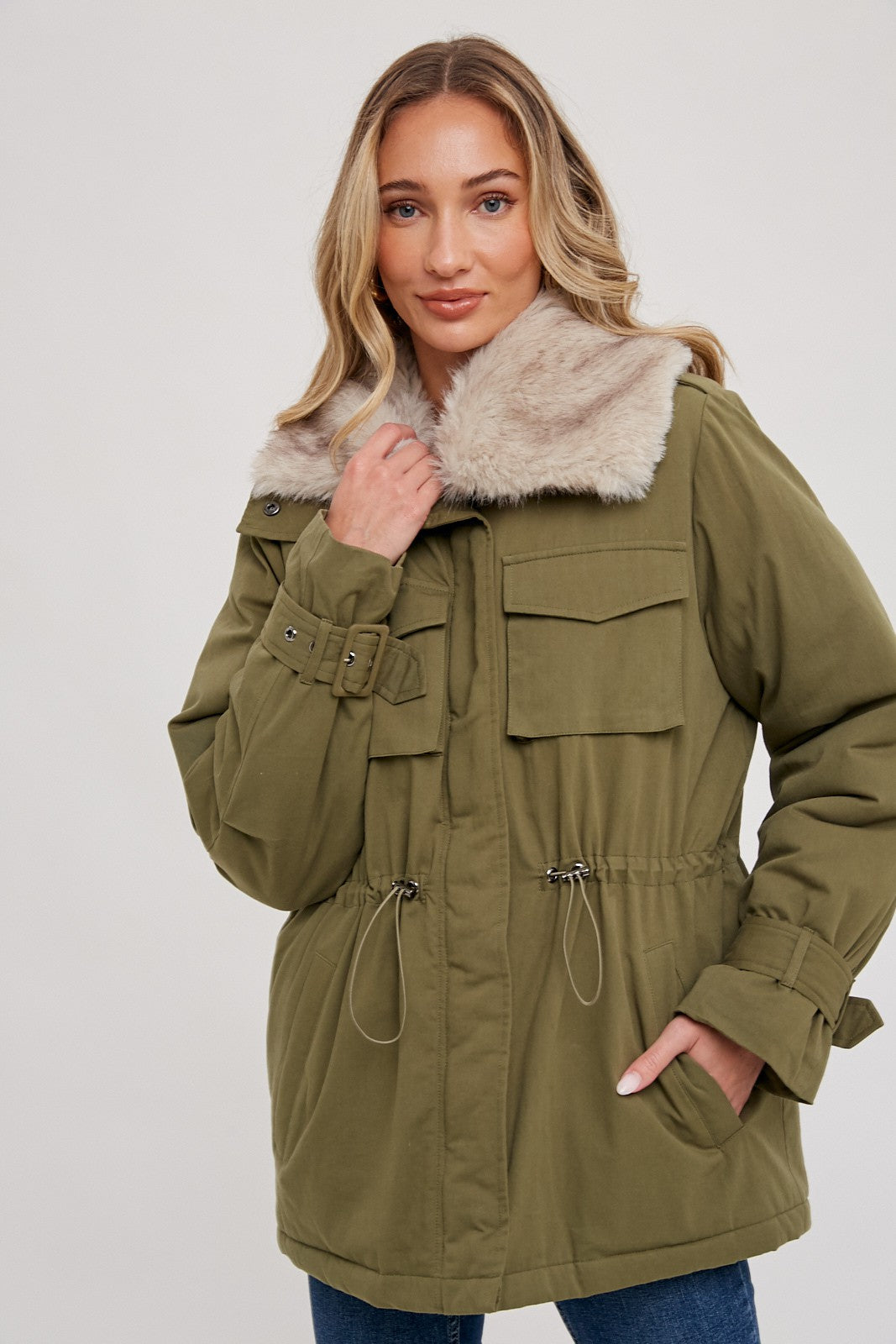 Army Green Parka