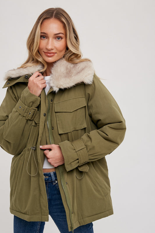 Army Green Parka