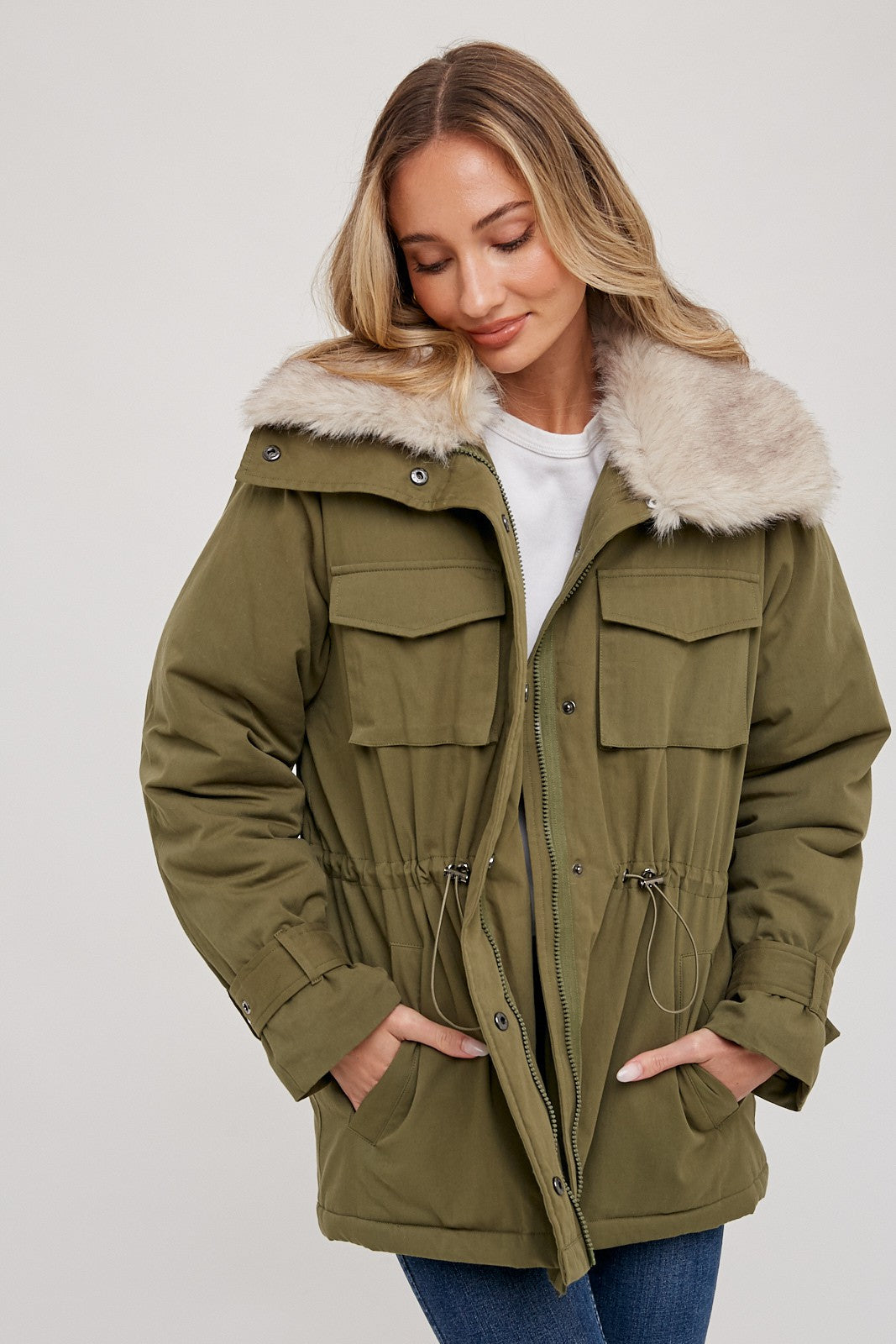 Army Green Parka