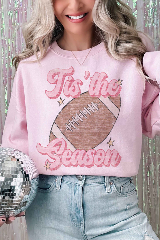 Tis The Season Sweatshirt (Pink)