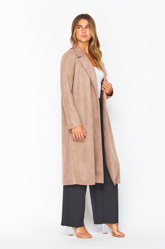 Coco Faux Suede Coat