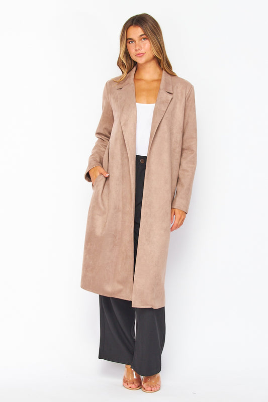 Coco Faux Suede Coat