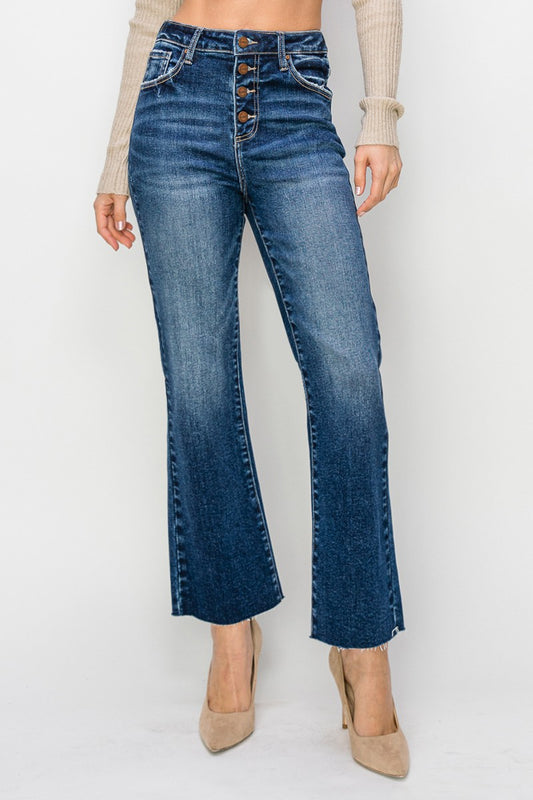 Tess Ankle Flare Jeans