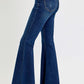 Scarlett Flare Frayed Hem Jeans