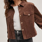 Corduroy Cropped Jacket