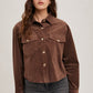 Corduroy Cropped Jacket