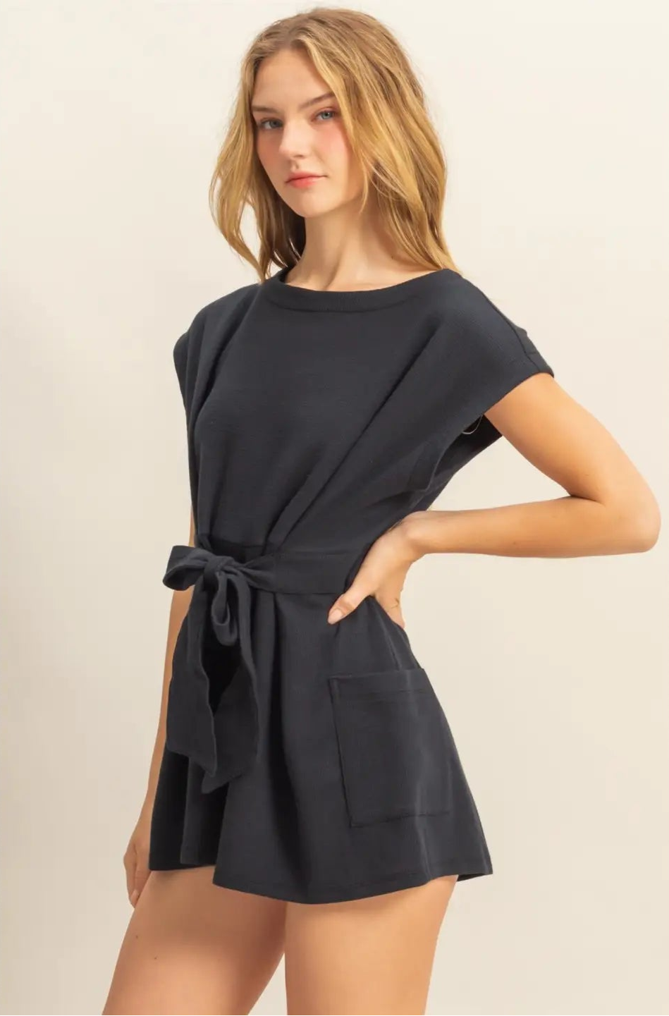 Black Tie Romper