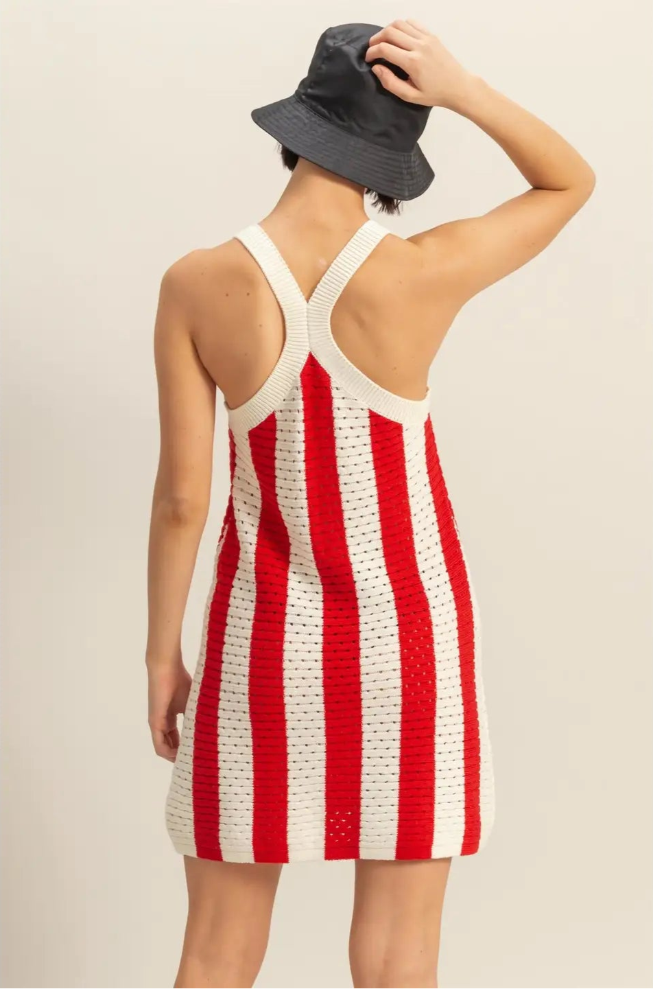 Red Stripe Dress