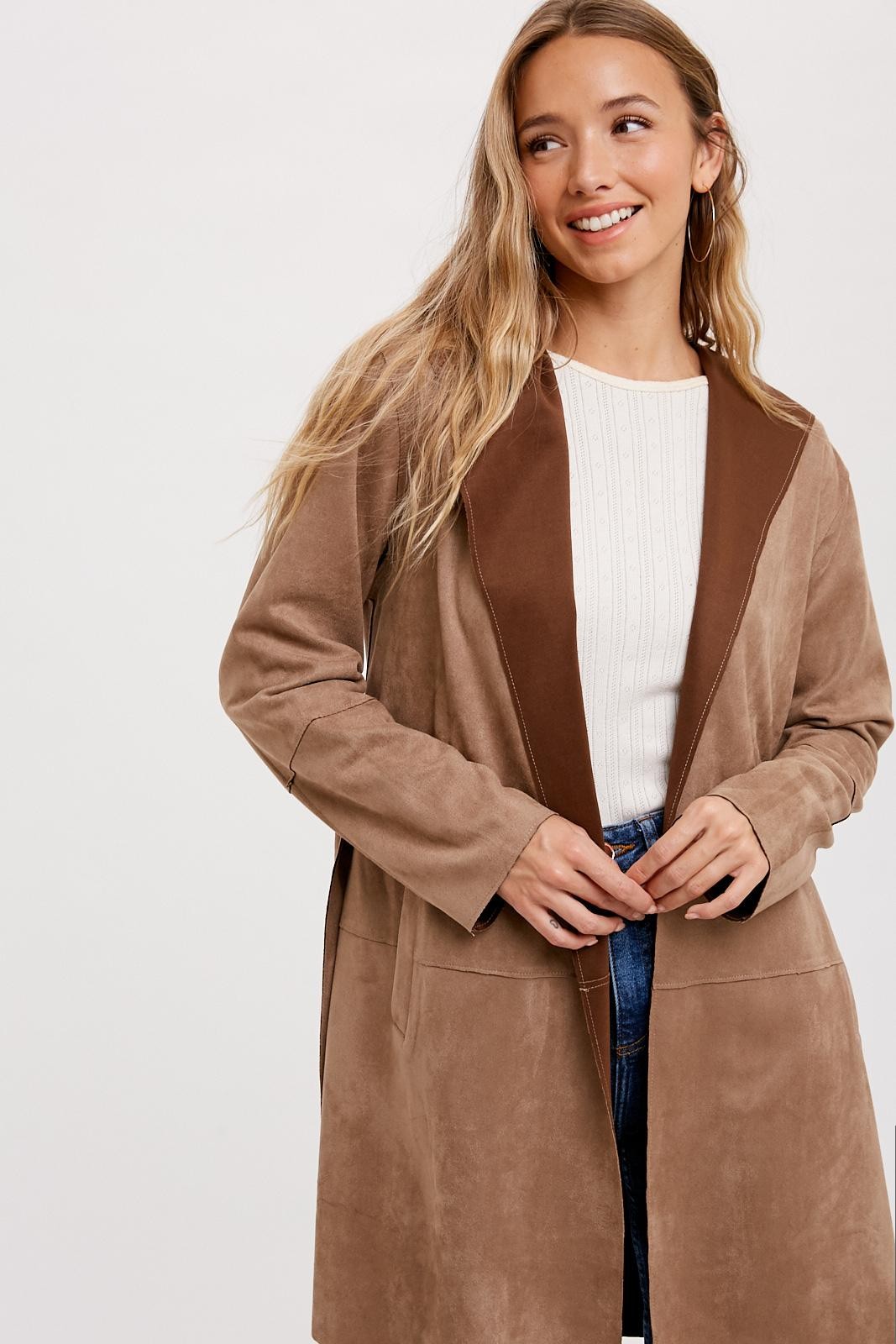 Melissa Mocha Hooded Jacket