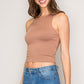 Tan Soft Double Layer Tank