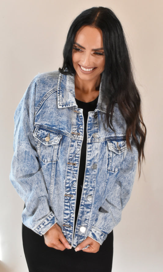 Annie Over Size Denim Jacket