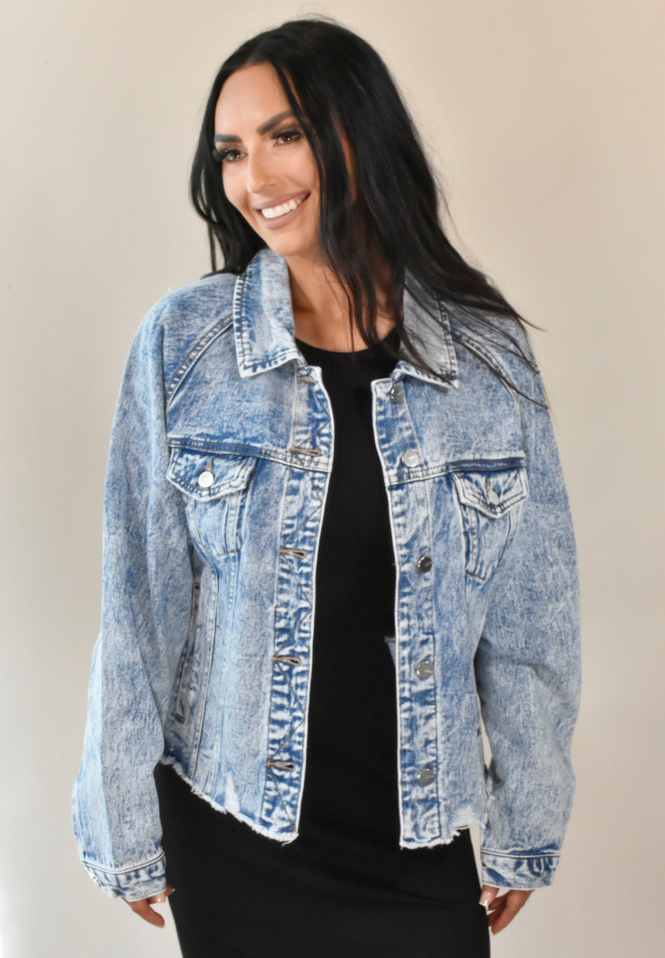 Annie Over Size Denim Jacket