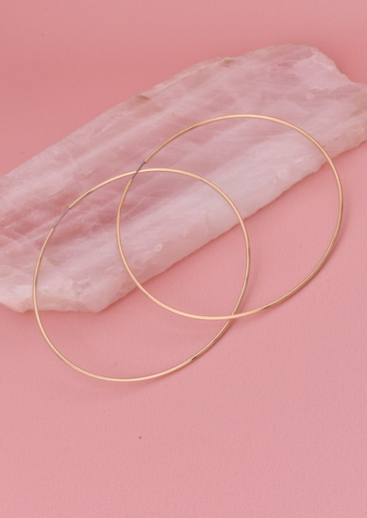 Kimberly Thin Hoops