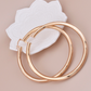 Statement Gold Hoops