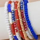 Patriotic Stretch Bracelet Set