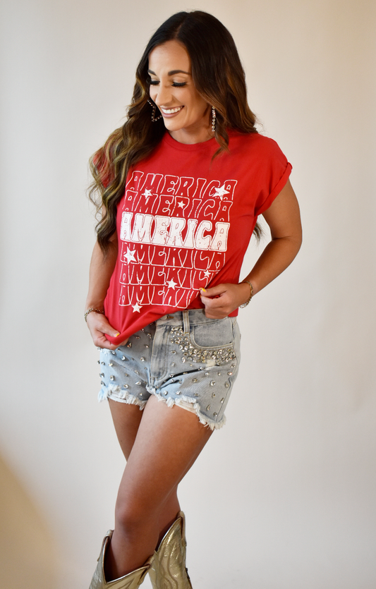 America Graphic Tee