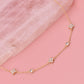 Dainty Chain Clover Necklace