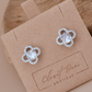 Clover Rhinestone Earrings