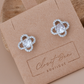 Clover Rhinestone Earrings